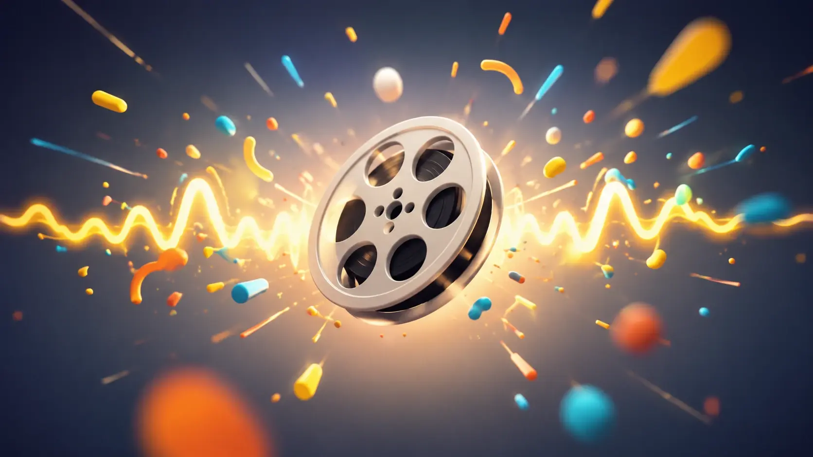 Clip di pet eroico con salto buffo per aggiungere musica a video